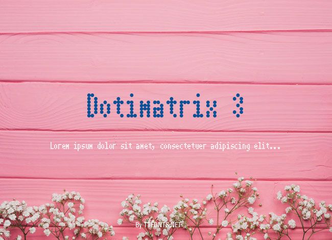 Dotimatrix 3 example